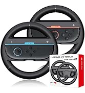 pdobq Switch Steering Wheel for Nintendo Switch2 (2025), Racing Steering Wheels for NS2 Mario Kar...