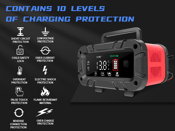 trickle charger for car battery 12v