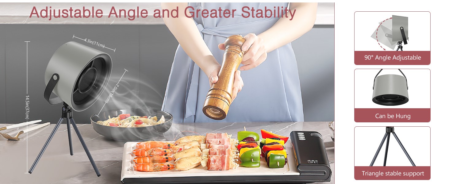 Portable Kitchen Exhaust Fan