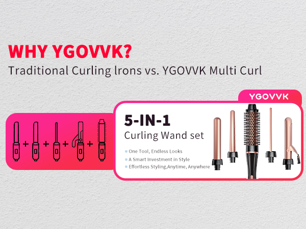 5 in 1 Curling Iron