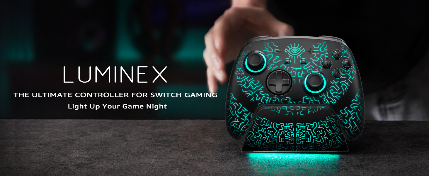 switch controller with charging dock