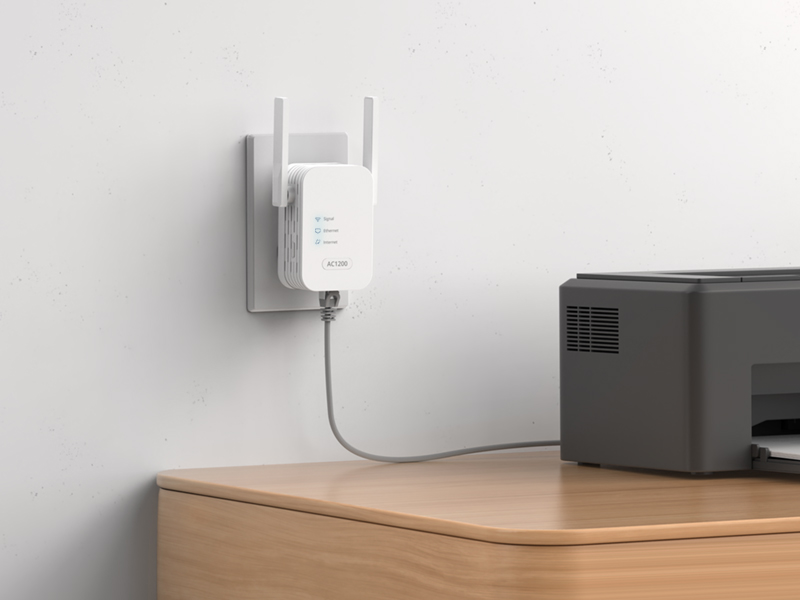 WPS Setup Step 3 Relocate WiFi to Ethernet Adapter and Connect a Wired Device with an Ethernet Cable