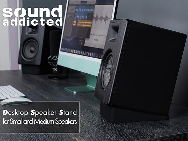 DSS - Desktop Speaker Stand for 3'' to 5'' Speakers mb