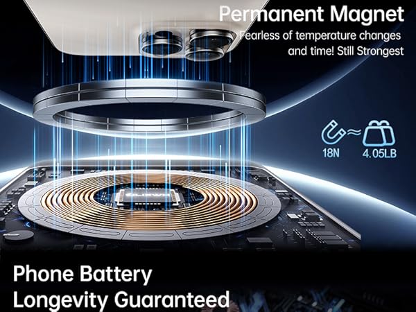  portable iphone charger fast charging magnetic phone charger battery pack portable