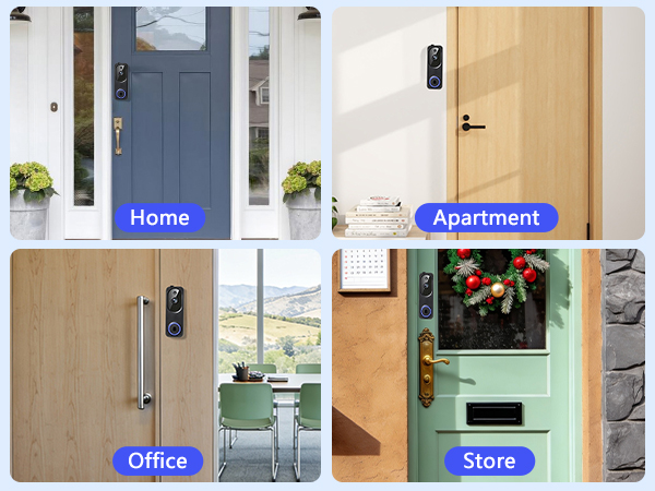 Orbitell doorbellmount for front door