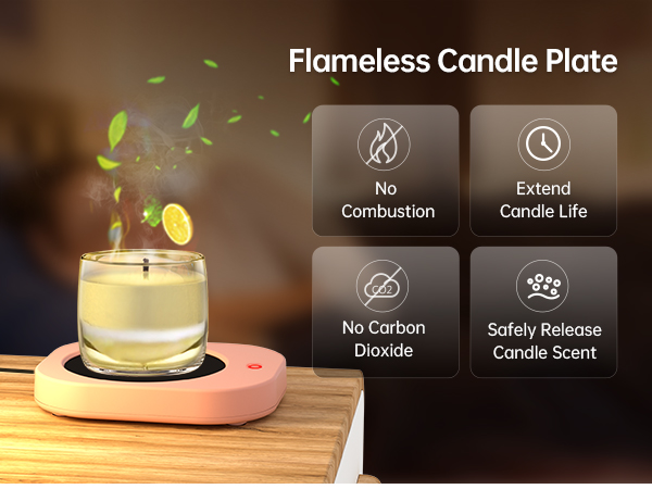 electric candle warmer plate