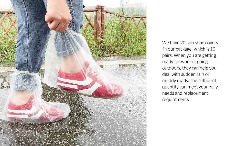 rain shoe covers
