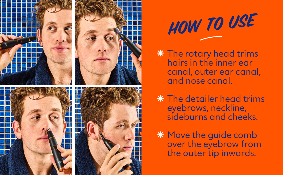 How to use style detailer precision trimmer