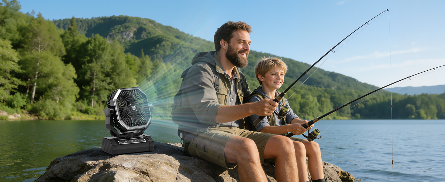 rechargeable fan portable