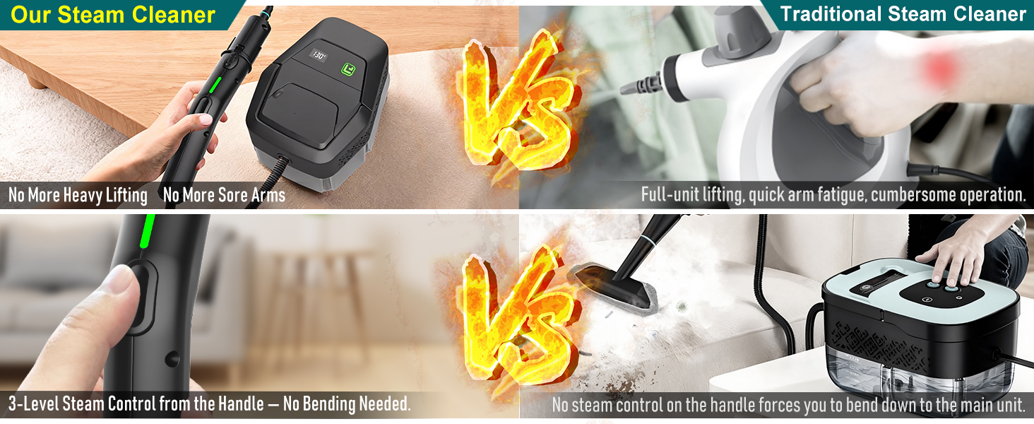 Our Steam Cleaner