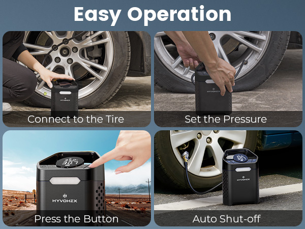 Cordless Portable Tire inflator