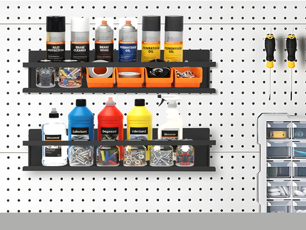 magnetic shelf for fridge