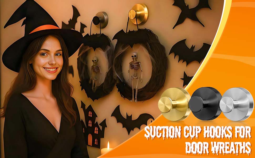 Suction Cup Wreath Hanger