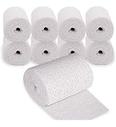 Falling in Art 4inch x180inch 500gsm Wrap Plaster Cloth Rolls (4inch x 15 feet), 8 Pack