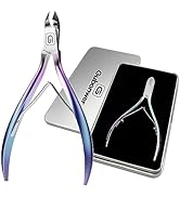 Cuticle Trimmer 3/4 Jaw Extremely Sharp Cuticle Nippers Scissors Stainless Steel Clippers Cutter ...
