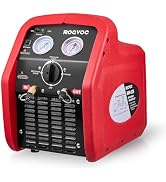 Rogvoc 3/4HP Refrigerant Recovery Machine, 110-120V 60Hz Single Cylinder Portable AC Recovery Mac...