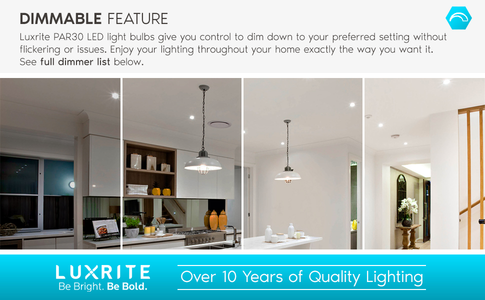 par30 led light bulb floodlight spotlight e26 medium base wet rated indoor outdoor par 30 long neck