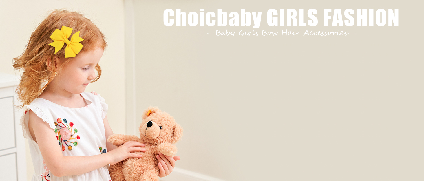 choicbaby baby girl hair bow clips hair barrette accessories for toddler kids
