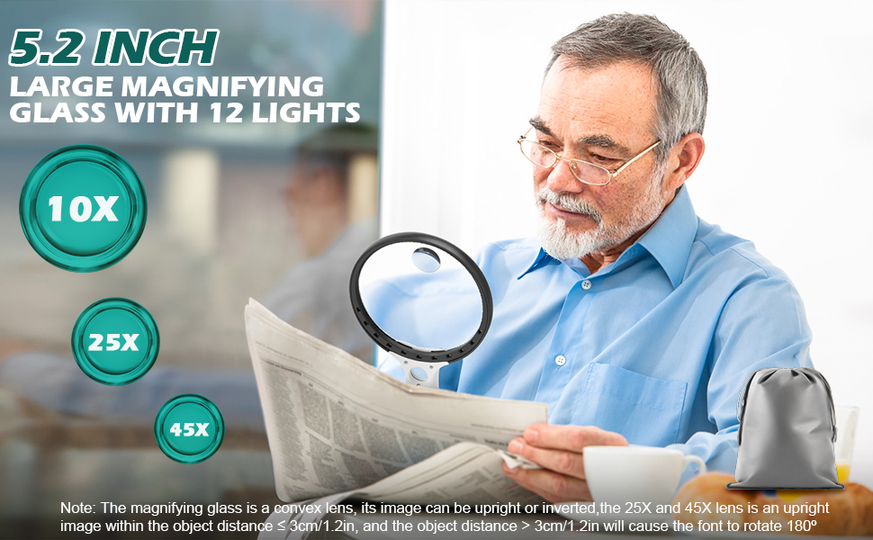 Magnifying Glass with Light