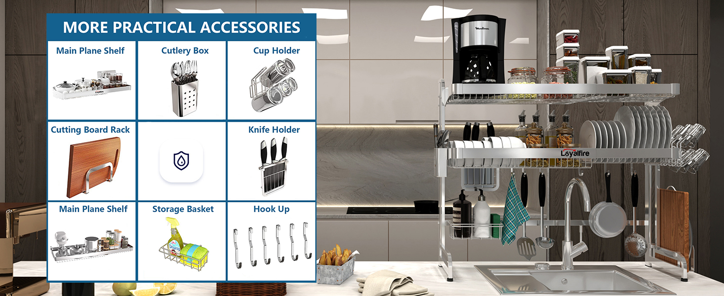 Over Sink Dish Rack