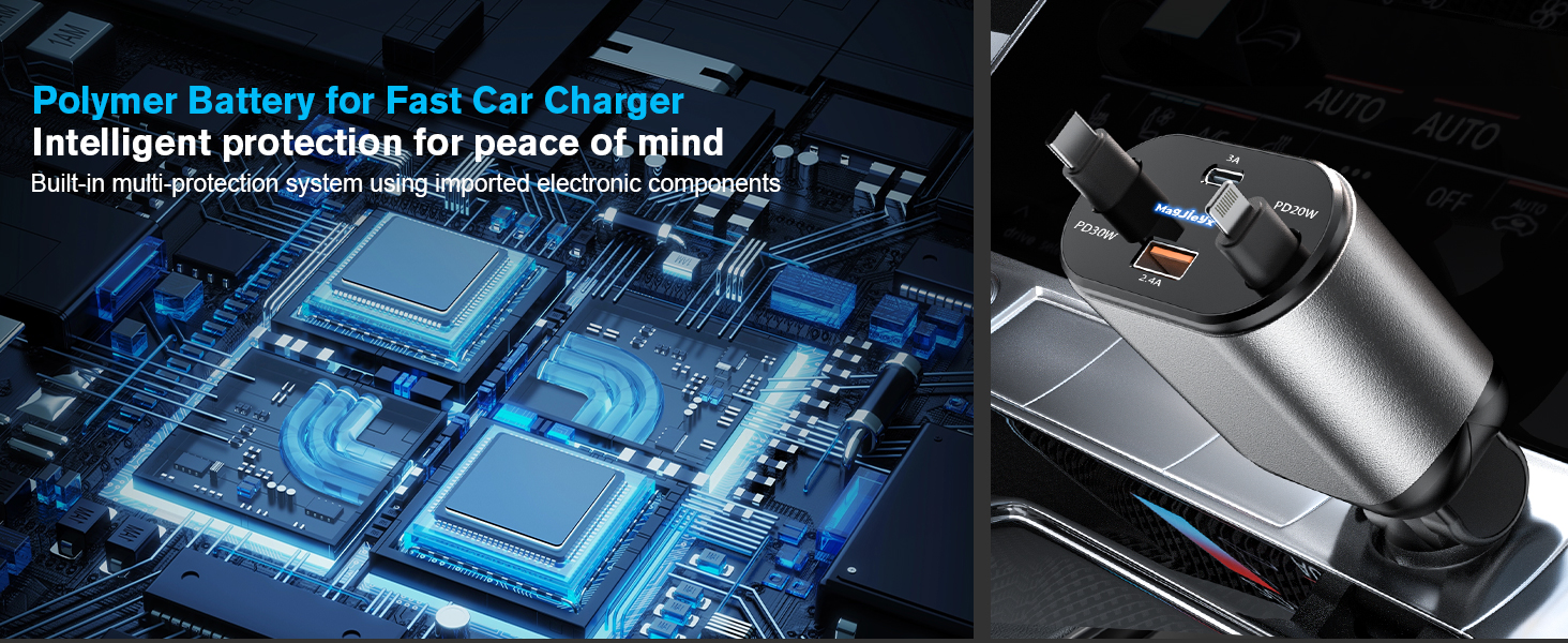 retractable car charger