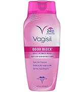 Vagisil Feminine Wash for Intimate Area Hygiene, Odor Block, Gynecologist Tested, Hypoallergenic,...