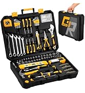 GRENPRO Tool Set Tool Kit For Home, Car Motorcycle Automotive Basic Dorm Starter Household Hand T...