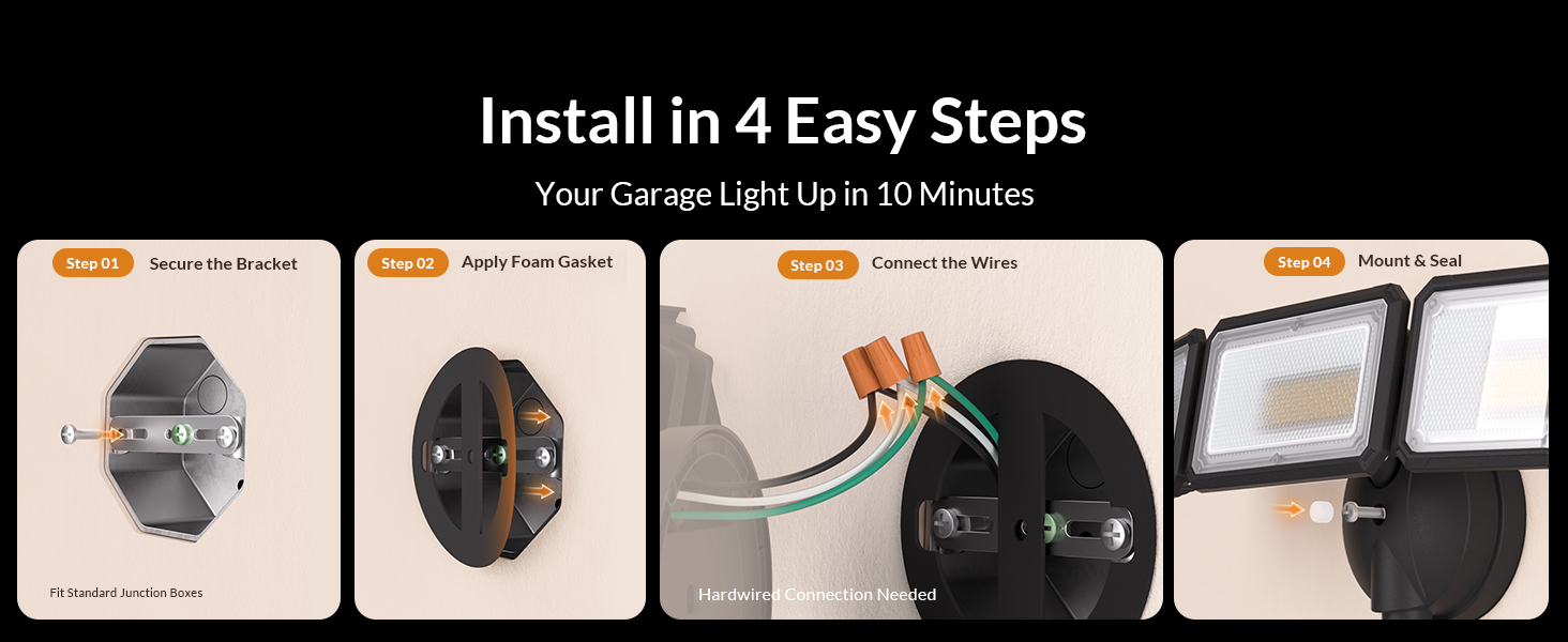 outdoor sensor lights motion detector