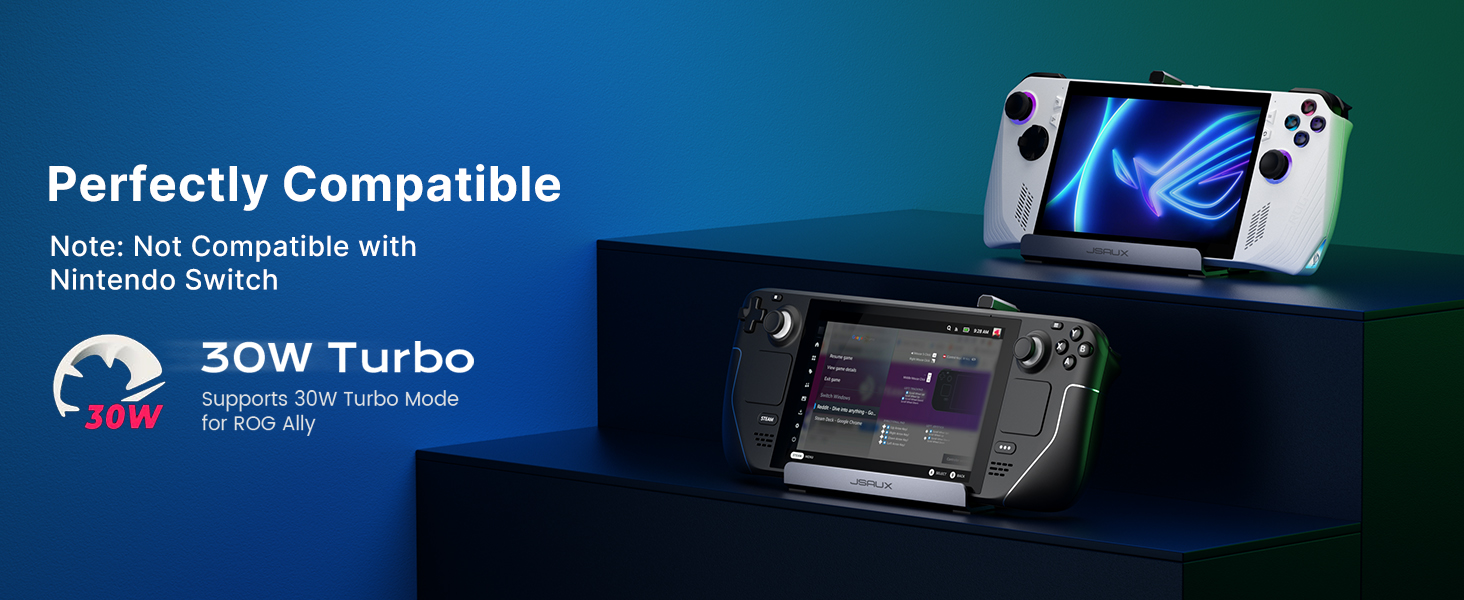 STEAM DECK DOCK ROG ALLY DOCKING STATION