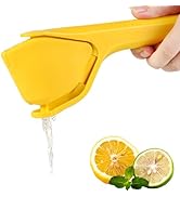 ToGeeKa Lemon Squeezer, Effortless Manual Flat Lime Juicer Squeezer, Hand Citrus Press, Folds Des...