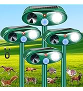 2026 New Sonic Fortress Pro Deer Repellent Devices,Squirrel Racoon Fortress Pro Cat Deterrent Sol...