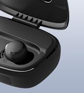 Tribit Wireless Earbuds, 110H Playtime Bluetooth 5.3 IPX8 Waterproof Touch Control True Wireless ...