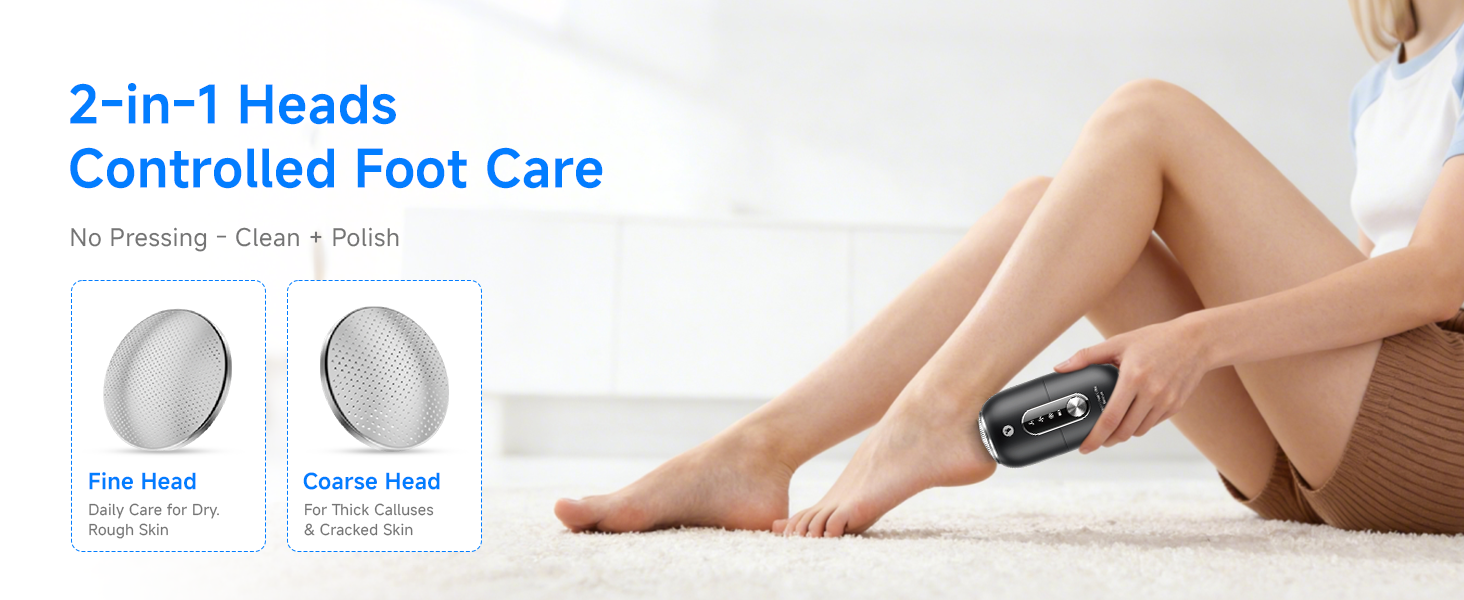 2 in 1 Heads Controlled Foot Care