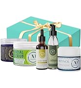 Amira Beauty Spa Gift Set - Pampering Box 5 pcs Gift Care Box Set Great for Holidays, Birthdays f...