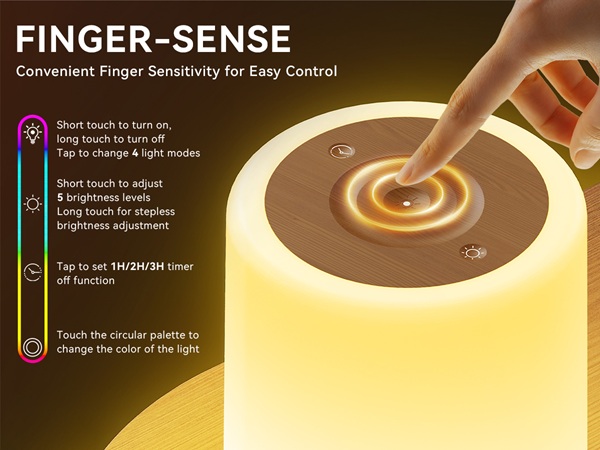 Auxmir Touch touch lamps for nightstand