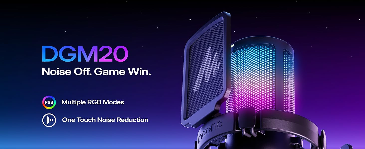 usb gaming microphone maono dgm20s