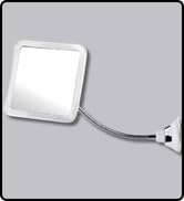 MIRRORVANA Anti Fog Mirror for Shower - Fogless, Shatterproof Shaving Mirror with 360° Swivel