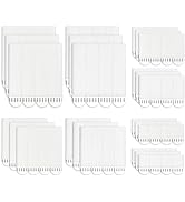 Catephe 48 Pairs Picture Hanging Strips, Large Adhesive Hook and Loop Tape Heavy Duty, Removable ...