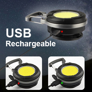 COB Small Keychain Flashlight