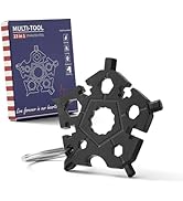 Snowflake Multi-Tool 23-in-1, Portable Outdoor Survival Tool, Stainless Steel Pocket Screwdriver,...