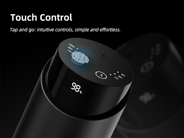 waterless diffuser essential oil scent aromatherapy portable battery operated home room office mini