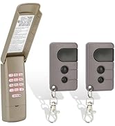 2 for Sears Craftsman Garage Door Remote 53753 139.53753 and 1 for Garage Door Opener Keypad