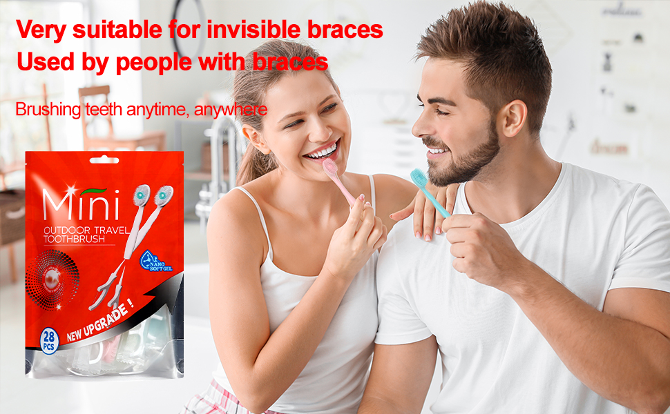 toothbrush with toothpaste