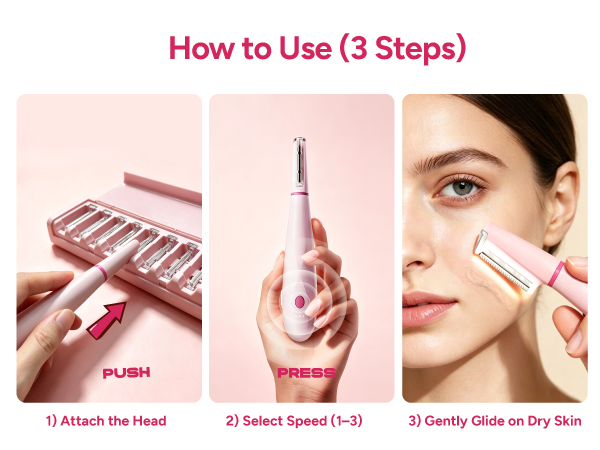 Dermaplaning Razor for Women Face