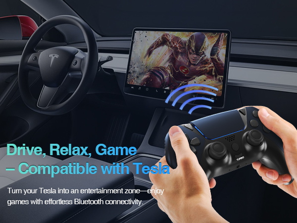 Wireless Control for Tesla Gaming