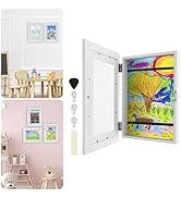 THDUJAYJAY 1Pcs Kids Art Frames 8.5x11 inch Front Opening Kids Artwork Display Frame Changeable K...