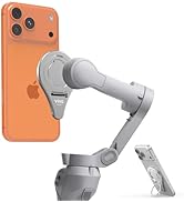 OM Magnetic Mount Phone Holder Clamp for Mag-Safe DJI Osmo Mobile 8P 8 7P 7 SE 6 5 4 Adapter,Quic...