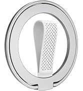 EWA MagOne (Upgrade) Loop Edition [Compatible with Magsafe] Phone Grip Stand with Silicone Finger...