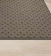 BEQHAUSE Dirt Trapper Door Mat Non-Slip Entryway Rugs Stain Resistant Absorbent Dog Doormats Wove...