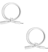 Maylit 2 Pcs 24 Inches Extension Cables for Warm White (2700K) and Daylight White (6000K) Under C...